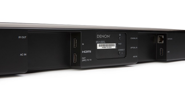 List of connections present in Denon DHT-S516