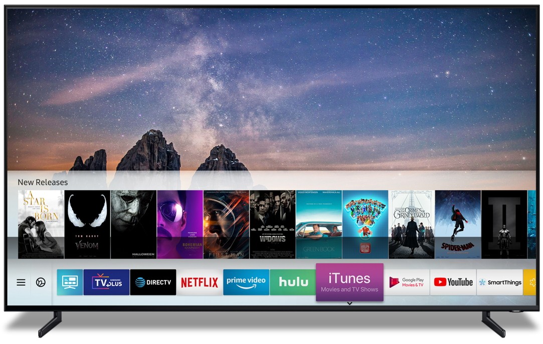 The modern Samsung TVs will perfectly cope with all tasks