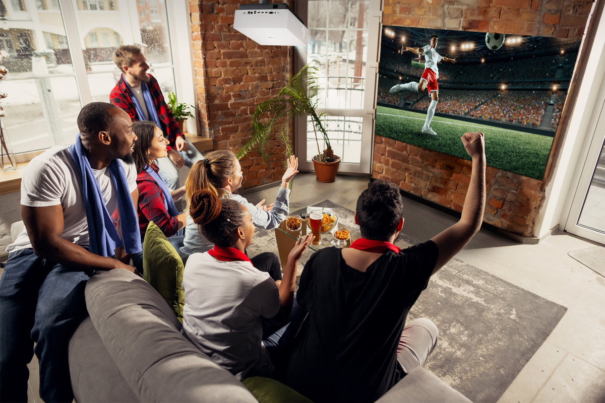 LG hit the big screen
