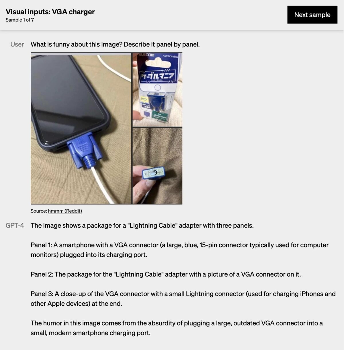 Examples of GPT-4 Image Recognition and Analysis
