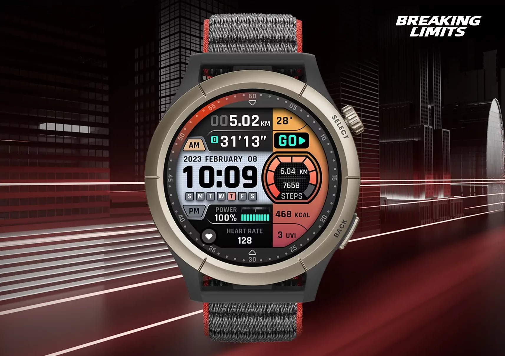 New from Amazfit received not only a standard set of functions, but also specialized features for runners